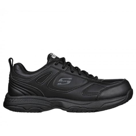Zapato Hombre Work Dighton ST Negro Skechers-0