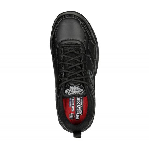Zapato Hombre Work Dighton ST Negro Skechers-1