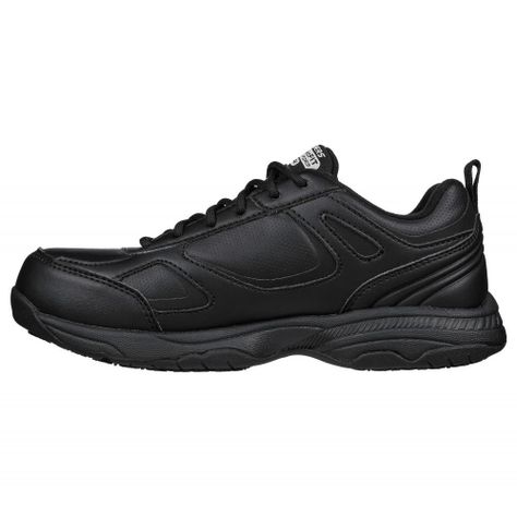 Zapato Hombre Work Dighton ST Negro Skechers-3