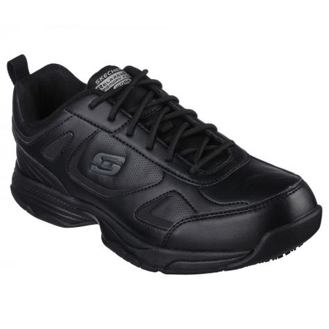 Zapato Hombre Work Dighton ST Negro Skechers-4