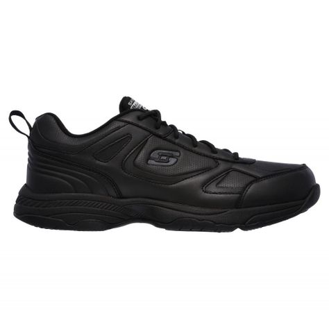 Zapato Hombre Work Dighton ST Negro Skechers-5