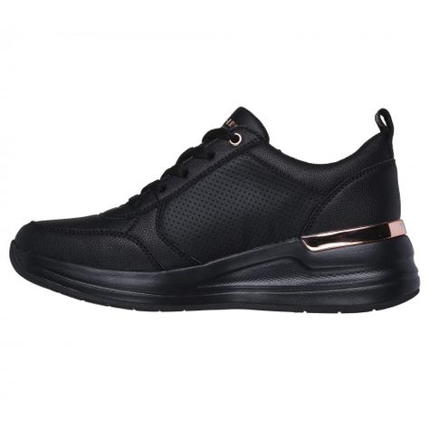 Zapatilla Mujer Billion 2 Negro Skechers-3