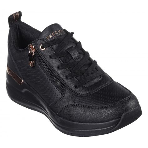 Zapatilla Mujer Billion 2 Negro Skechers-4