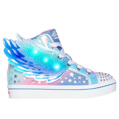 Zapatilla Niña Twi-Lites 2.0 Dreamy Wings Negro Skechers-5