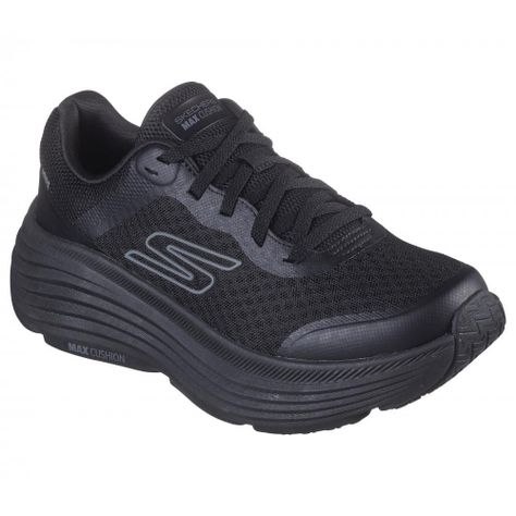 Zapatilla Mujer Max Cushioning Endeavour Negro Skechers-4