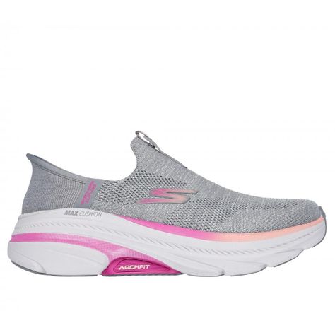 Zapatilla Mujer Max Cushioning Arch Fit 2.0 Gris Skechers-0