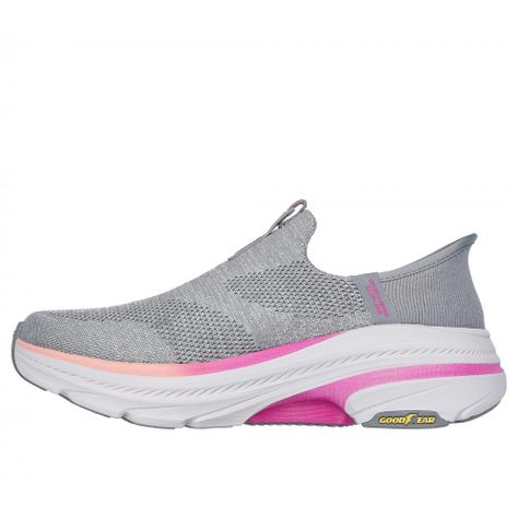 Zapatilla Mujer Max Cushioning Arch Fit 2.0 Gris Skechers-3