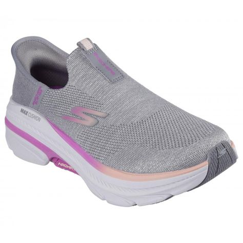 Zapatilla Mujer Max Cushioning Arch Fit 2.0 Gris Skechers-4