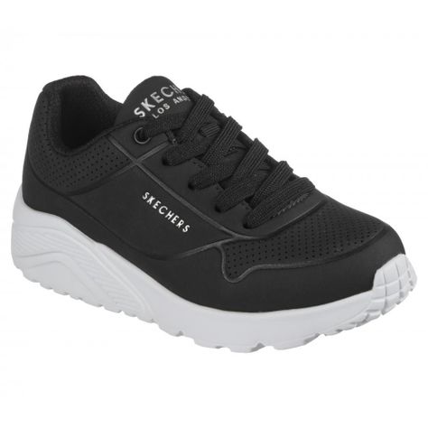 Zapatilla Niño Uno Lite Delodox Negro L Skechers-4