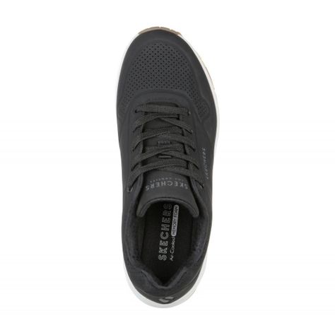 Zapatilla Mujer Uno Stand On Air Negro Skechers-2
