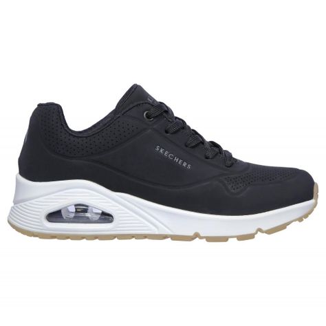 Zapatilla Mujer Uno Stand On Air Negro Skechers-5