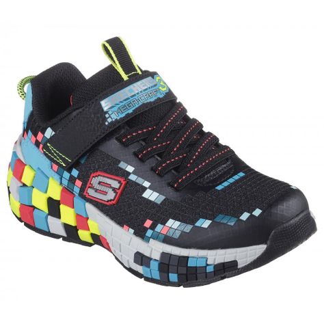Zapatilla Niño Mega-Craft 3.0 Negro Skechers-4