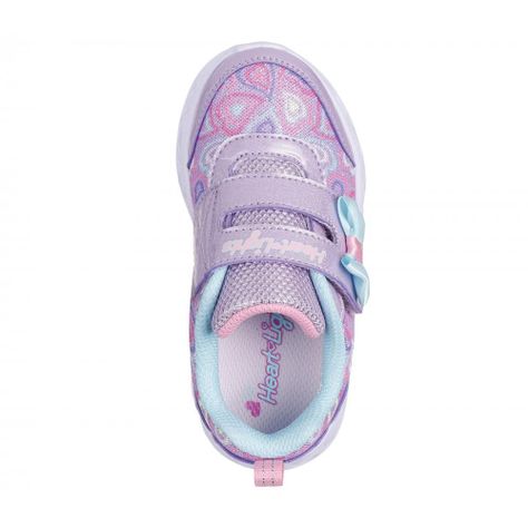 Zapatilla Niña Heart Lights Boogie Land Morado Skechers-1