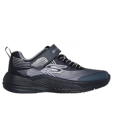 Zapatilla Niño Microspec Advance Negra Skechers-0