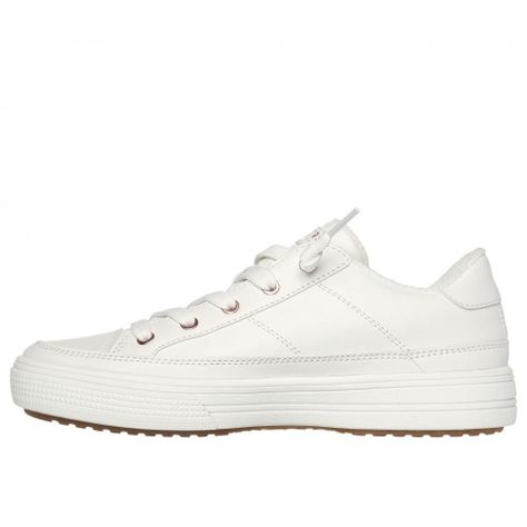 Zapatilla Mujer Arch Fit Arcade On My Way Blanco Skechers-4