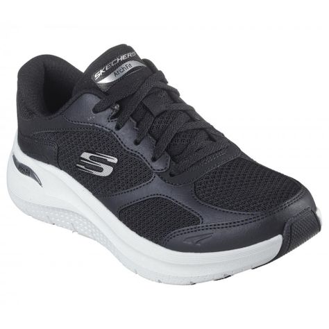 Zapatilla Mujer Arch Fit 2.0 Negra Skechers-4