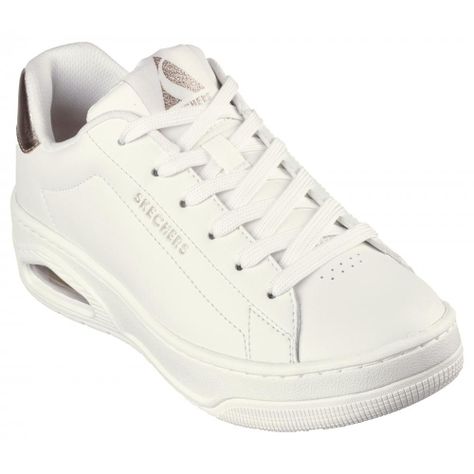 Zapatilla Mujer Uno Court Blanca Skechers-4