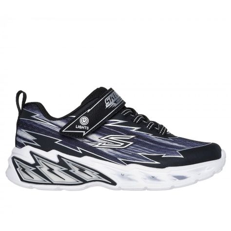 Zapatilla Niño Light Storm 2.0 Bolt-Brights Negra Skechers-0