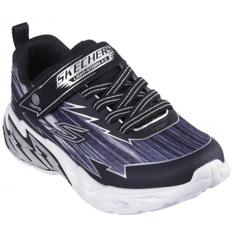 Zapatilla Niño Light Storm 2.0 Bolt-Brights Negra Skechers-4