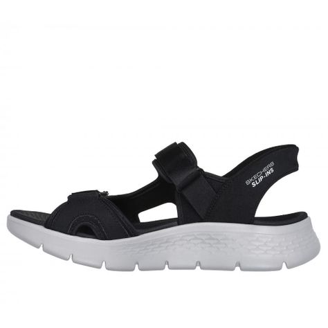 Sandalia Hombre Skechers Slip-ins: Go Walk Flex Sandal Negro-3