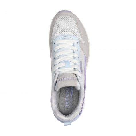 Zapatilla Mujer Uno Two Much Fun Gris Skechers-1