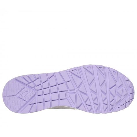 Zapatilla Mujer Uno Two Much Fun Gris Skechers-2
