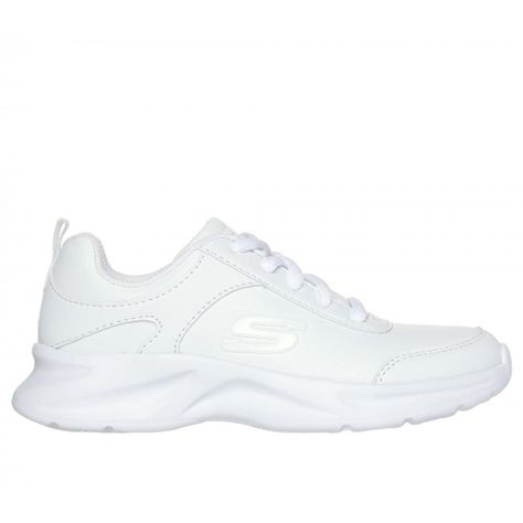 Zapatilla Niña Dynamatic Blanca Skechers-0