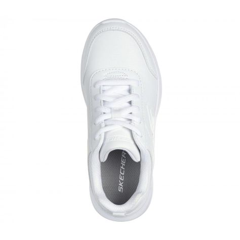 Zapatilla Niña Dynamatic Blanca Skechers-1