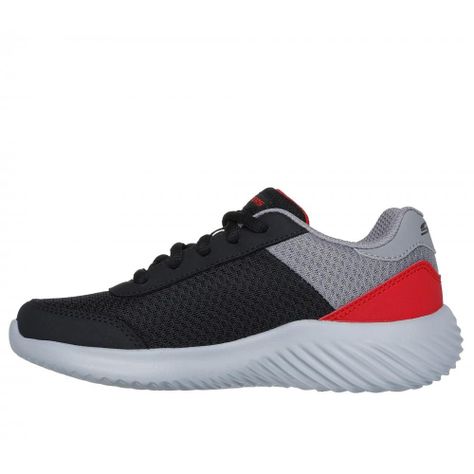 Zapatilla Niño Bounder Drezic Negro Skechers-3