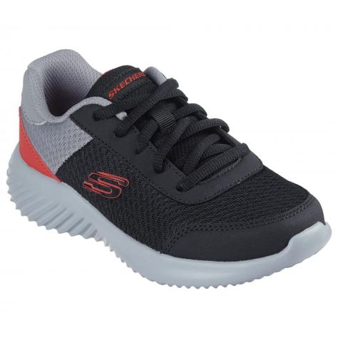 Zapatilla Niño Bounder Drezic Negro Skechers-4