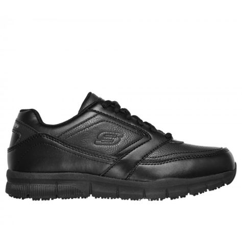 Zapato Mujer Work Nampa SR Negro Skechers-0