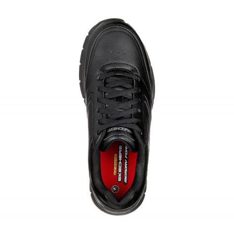 Zapato Mujer Work Nampa SR Negro Skechers-2