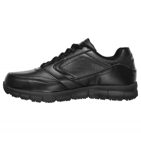Zapato Mujer Work Nampa SR Negro Skechers-4