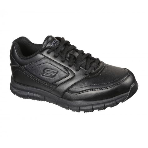 Zapato Mujer Work Nampa SR Negro Skechers-5