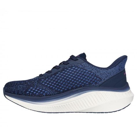 Zapatilla Mujer Go Walk Max Cushioning Arch Fit Azul Skechers-3