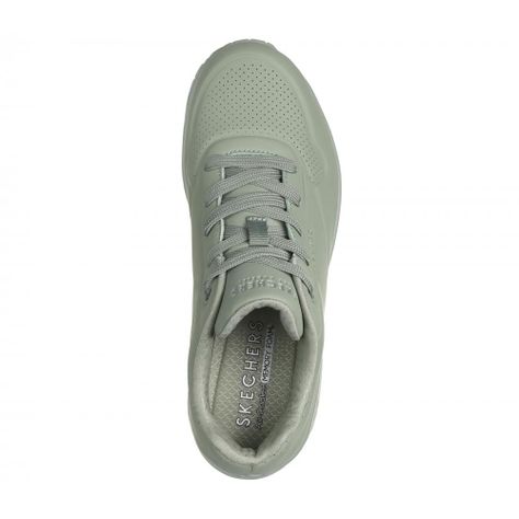Zapatilla Mujer Uno Stand On Air Oliva Skechers-1