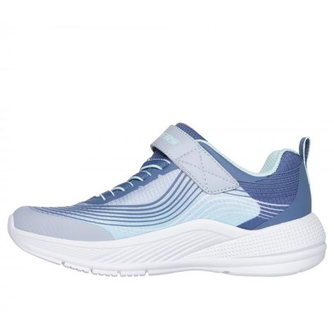 Zapatilla Niña Microspec Advance Celeste Skechers-3