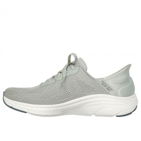 Zapatilla Mujer D'Lux Comfort 2.0 Aerial Celeste Skechers-3