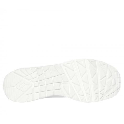 Zapatilla Hombre Uno Suited On Air Blanca Skechers-2