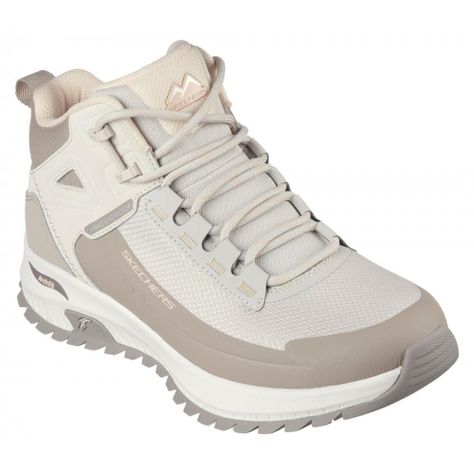 Botín Mujer Arch Fit Discover Elevation Gain Beige Skechers-4