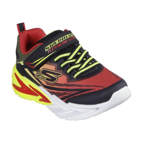 Zapatilla Niño FlexGlow Ultra Negro Skechers-4