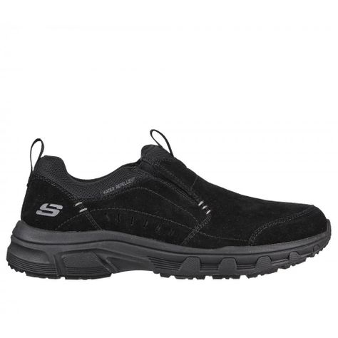 Botín Hombre Oak Canyon Rydock Negro Skechers-0
