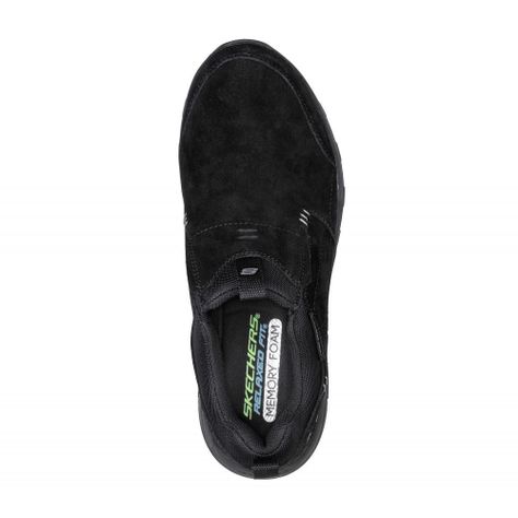 Botín Hombre Oak Canyon Rydock Negro Skechers-1