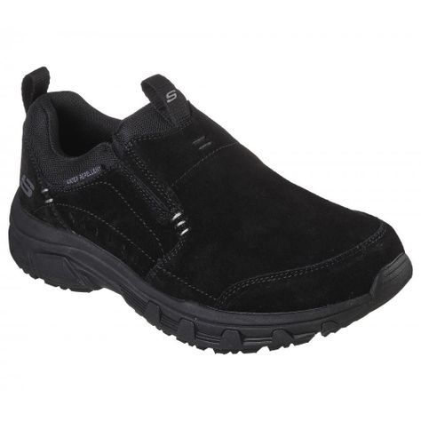 Botín Hombre Oak Canyon Rydock Negro Skechers-4
