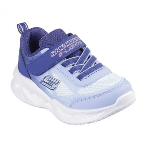 Zapatilla Niña Skechers Sola Glow Ombr Deluxe Azul Skechers-4