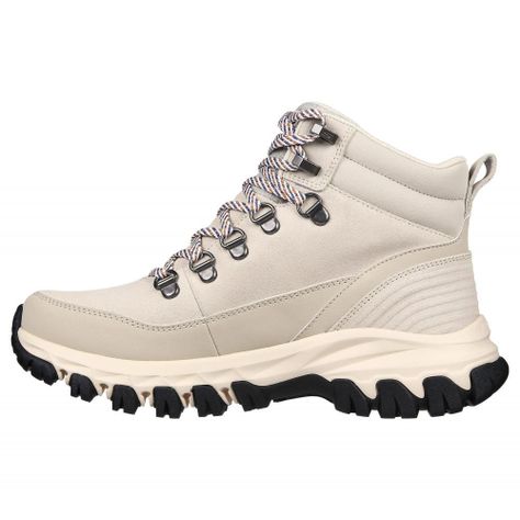 Botín Mujer Edgemont High Profile Beige Skechers-3