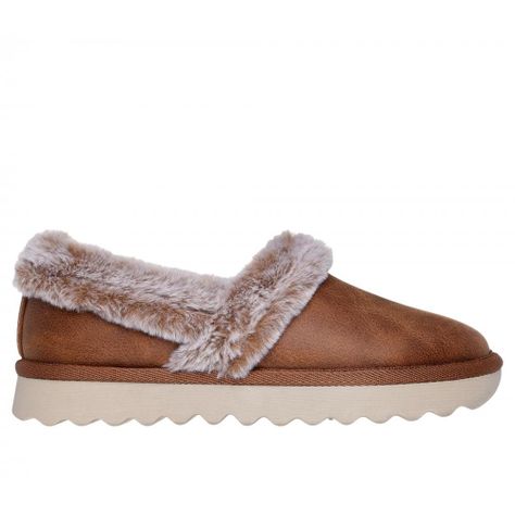 Zapatilla Mujer Cozy Up Café Skechers-0