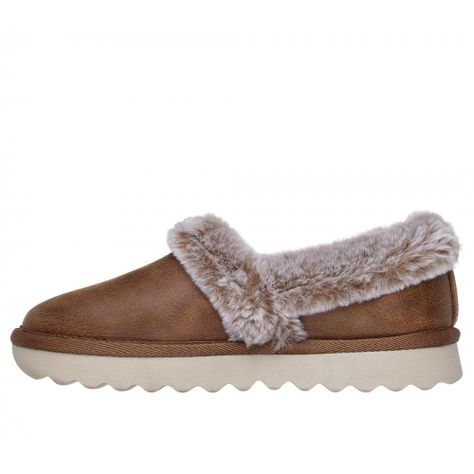 Zapatilla Mujer Cozy Up Café Skechers-3