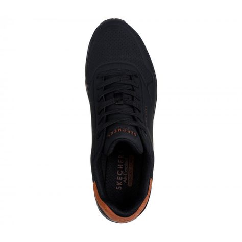 Zapatilla Hombre Uno Suited On Air Negro Skechers-1