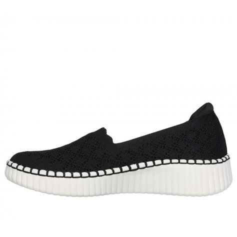 Zapatilla Mujer Wilshire Blvd Negro Skechers-3